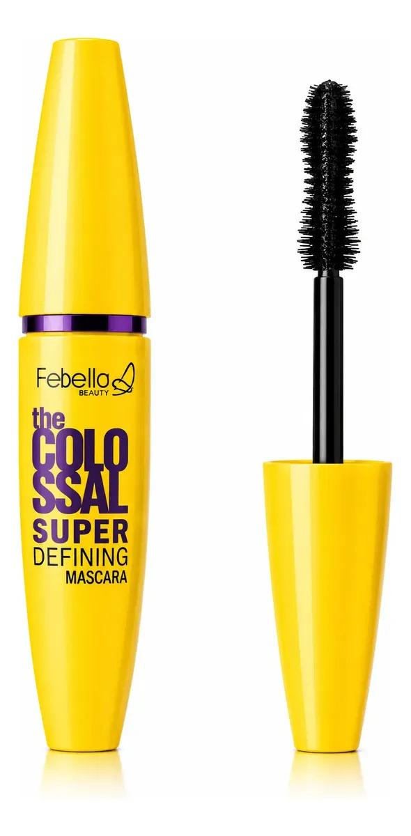 Febella Máscara de Cílios the Colossal À Prova D'água Cor Volume