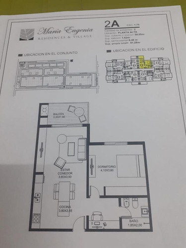 Imagen 20 de 21 de Departamento En Venta En Maria Eugenia Residences