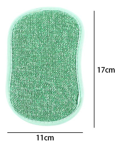 Esponja Multifuncional De Microfibra Para Fregar 5 Uds