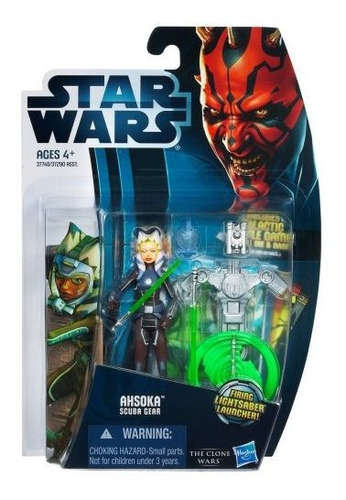 Star Wars Clone Wars 2012 Figura De Acción Cw Nº 15 Ahsoka T