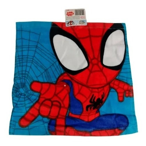 Toallita De Mano Algodon Piñata 30x30 Spiderman