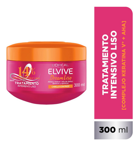 Mascarilla Elvive Dream Liso 300g