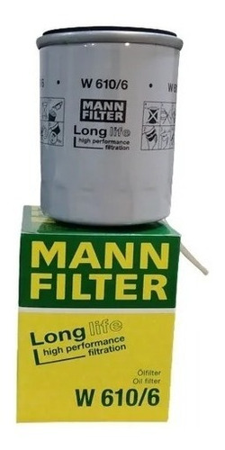 Filtro De Aceite W610/6 Mitsubishi/l200 - Mann Filter