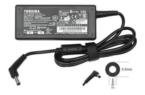 Cargador Adaptador Para Toshiba 19v 2.37a 5.5mm * 2.5mm