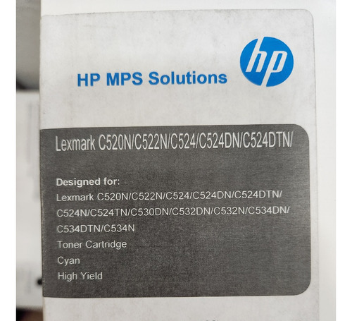 Cartucho Toner Lexmark C5222cs C5242ch C5202cs C5220cs Cian