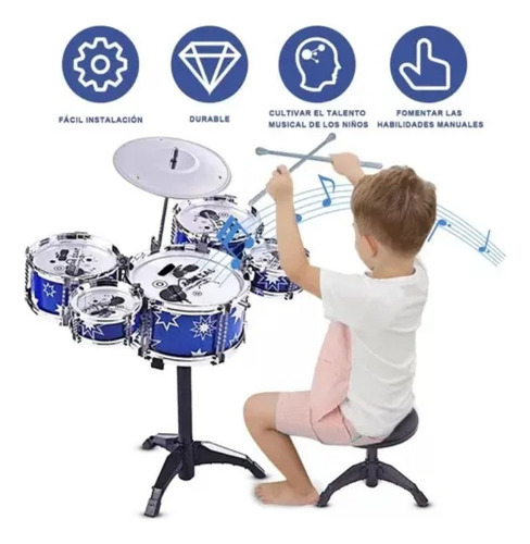 Música, Tambores, Juguetes Para Niños, Instrumentos De Rock