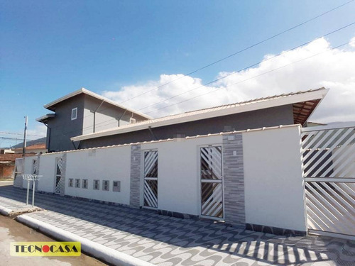 Imagem 1 de 7 de Casa De Condomínio Para Venda, Real, Praia Grande. - Ca4038