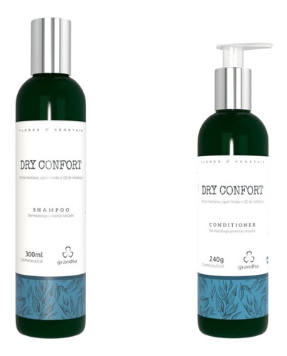Grandha Kit Dry Confort Shampoo E Condicionador