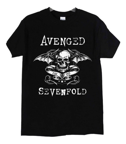 Poleras Avenged Sevenfold Skull Rock Alternativo Abominatron