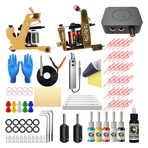 Wormhole Kit De Tatuaje Completo 2pcs Coil Tattoo Q66dz