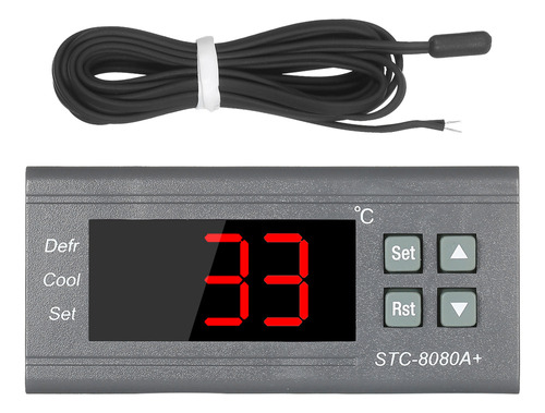 Sensor Regulador De Temperatura, Sonda, Heladera Digital, 22