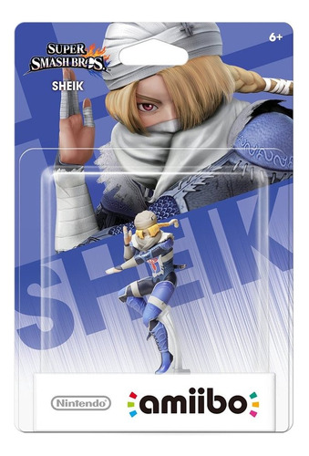 Amiibo Sheik Zelda Super Smash Bros