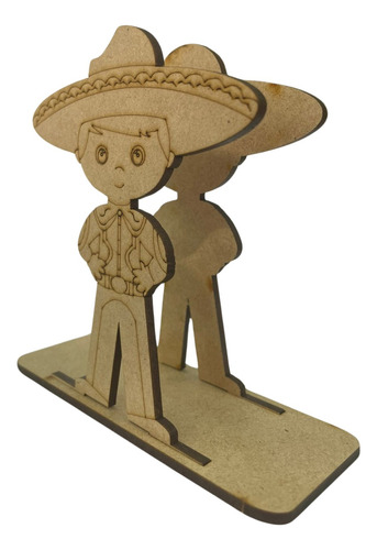 Recuerdo Bautizo Boda 15 Años Servilletero Charro 24 Pzs.