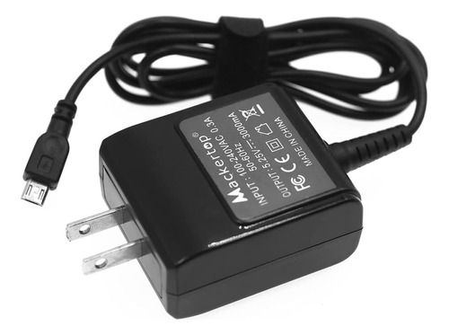 Mackertop Cargador De Pared Micro Usb De 5.25v 3a Para Raspb