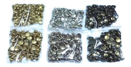 Imagen 2 de 3 de Remaches/broches/tachas 10 10 Tap 300u + Matriz + Sacabocado