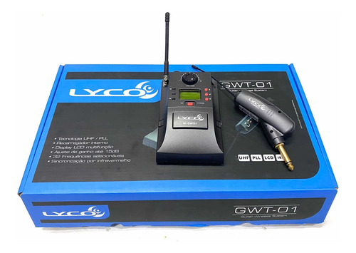 Transmissor Instrumento Sem Fio Profissional Lyco 32 Gwt01 A