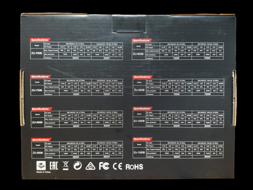 Fuente De Poder Zumax 650w ( 80+ Bronze - Atx )