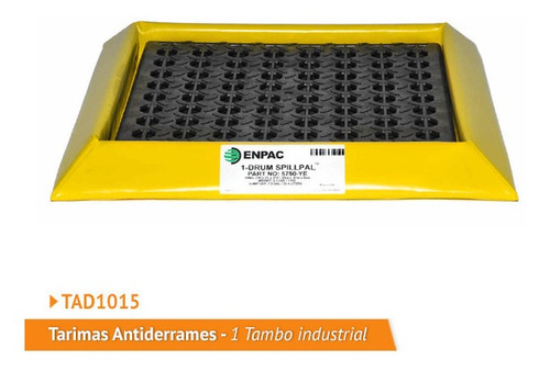 Tarima Antiderrame Para 1 Tambo