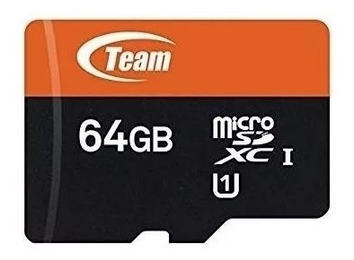 Memoria Micro Sd Team Group Tlf/ R4 64 Gb Clase 10 Nueva