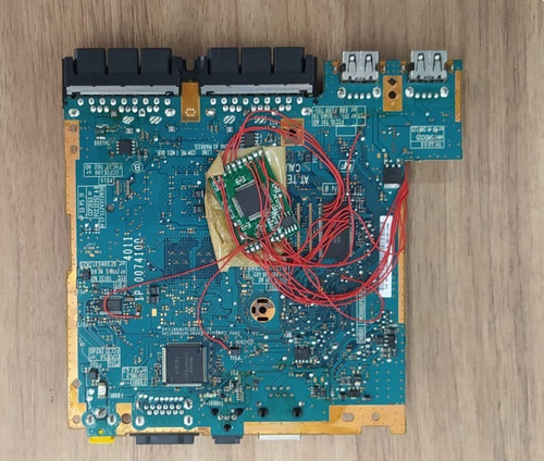 Placa Mãe Ps2 Slim 79010 Com Matrix (4483) (Usado)