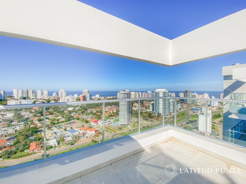 Imagen 2 de 30 de Pent House En Mansa, 3 Dormitorios Y Parrillero - Punta Del Este Mansa