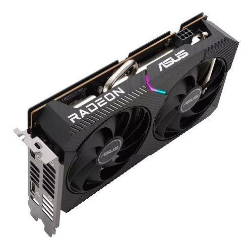 Imagen 4 de 7 de Placa De Video Amd Asus Dual Radeon Rx 6500 Xt Oc 4gb Gddr6