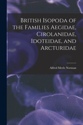 Libro British Isopoda Of The Families Aegidae, Cirolanida...