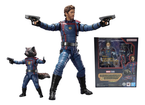 Ms S.h. Figuarts Guardians Of The Galaxy 3 Star-lord Rocket