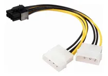 Comprar Cable Adaptador Fuente 2 Molex A 8 Pines Pcie Mineria Rig