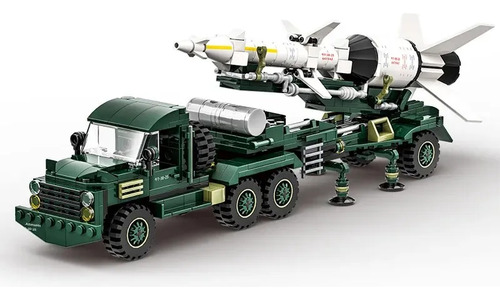 Veículo De Transporte De Mísseis Vanger Building Blocks 4512