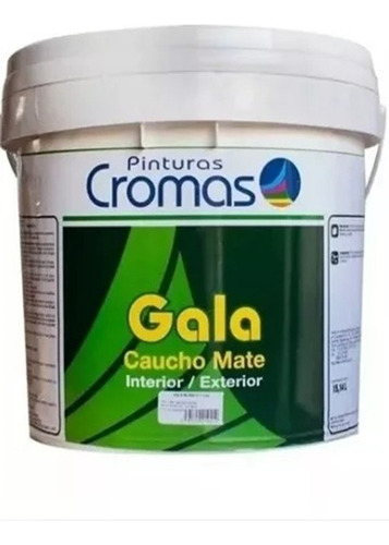 Pinturas Croma Gala Caucho Mate Tipo A Galon-blanco
