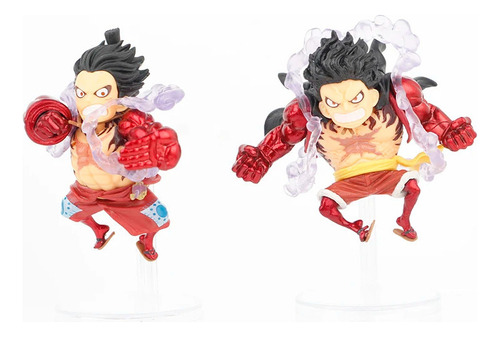 Juego De 5 Muñecos Divertidos De One Piece Gear 4 Luffy Figu