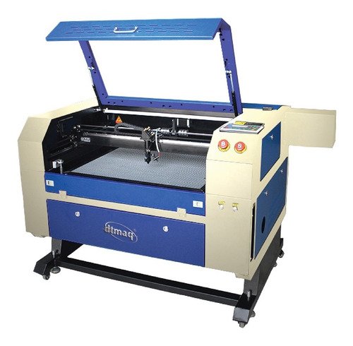 Imagen 1 de 6 de Pantógrafo Láser Ldcp 0604r Tubo 60w Grabadora Y Cortadora