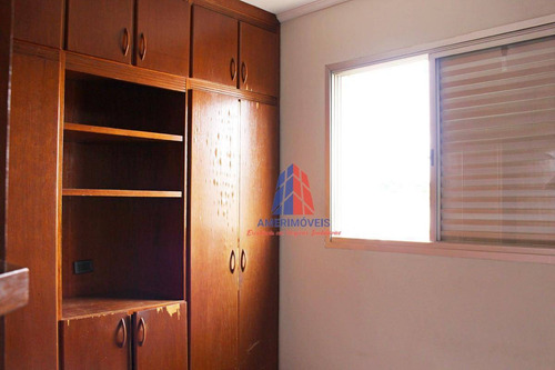 Apartamento Com 2 Dormitórios À Venda, 60 M² Por R$ 245.000 - Edifício Suíça - Conserva - Americana/sp - Ap1481
