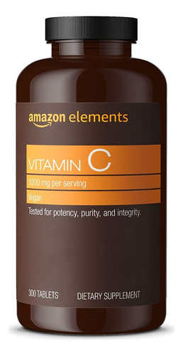 Vitamina C 1000mg 300tab Amazon - - Unidad A $1263