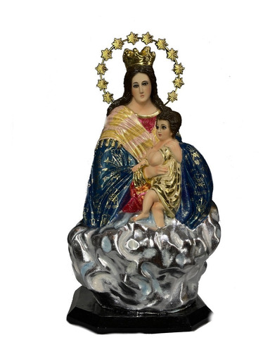 Figura De Virgen Del Refugio 40 Cm