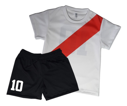 Conjunto Camiseta Short Bebe Niño Personalizado