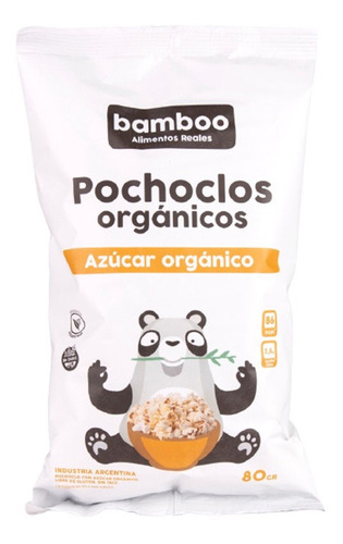 Pochoclos Organicos Azucar Organico  Bamboo 80g