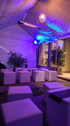 Imagen 9 de 10 de Alquiler De Carpa Gazebos,3x6, Piso Dek, Pérgolas De Luces