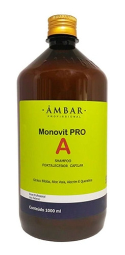 Imagem 1 de 1 de Shampoo Monovit Pro A 1000ml