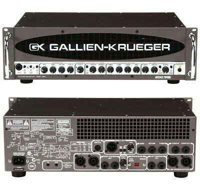 Imagen 2 de 2 de Cabezal Para Bajo Gallien Krueger 2001rb