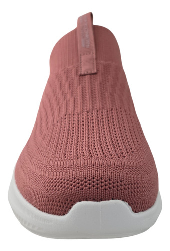 Tenis Mujer Confort Casual Deportivo Descanso Plataforma Memory Foam Bobs Unity Skechers 117440 Rosa