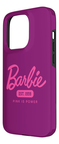 Funda De Teléfono Barbie Est 1959 iPhone 15 Pro Para Mujer