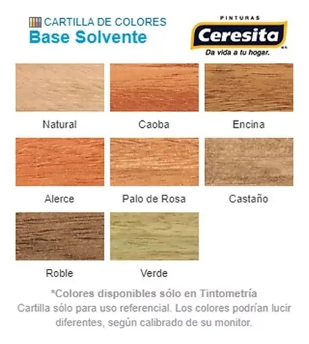 Cerestain 1gl Roble Ceresita Protector De Madera