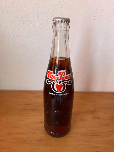 Antigua Botella Refresco Extra Poma Soda Manzana Años 80s (Usado)