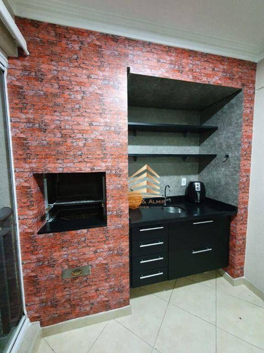 Apartamento No Centro, Condomínio Varandas, 124m², 3 Dormitórios, 1 Suíte, 2 Vagas, Avalia Permuta. - Ap1093