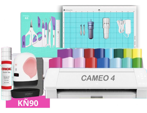 Kit Silhouette Cameo 4 + Mini Hoby Kñ90