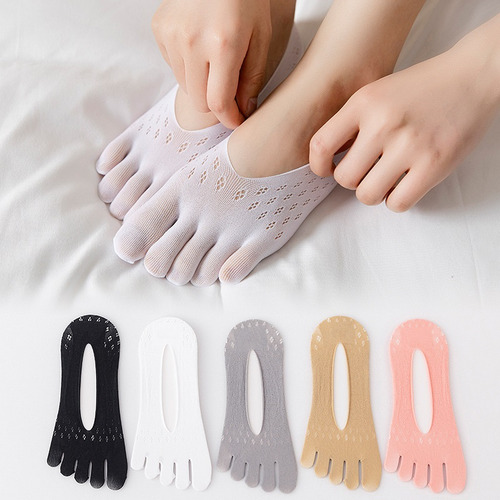 5 Pares De Calcetines De Mujer Calcetines Dedos Dedos