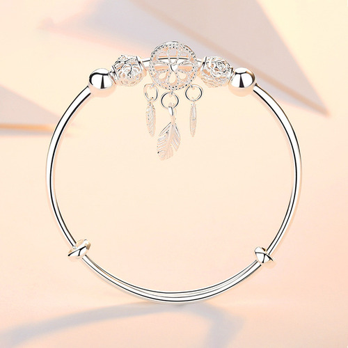 Pulsera Chapada En Plata Para Pulsera De Moda Femenina