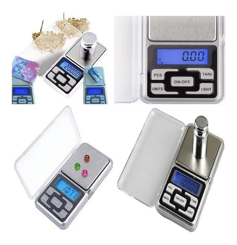 Balanza Digital De Presicion 0.1g A 500g Joyero A Pila